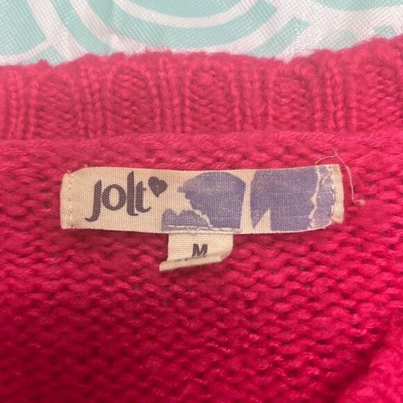 Jolt Women's Multicolor Stripe Lightweight Pullover Sweater Size Medium - Picture 6 of 8